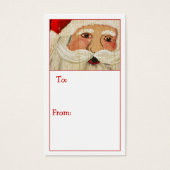 Vintages Plywood Rustikales Weihnachtsgeschenk (Vorderseite)