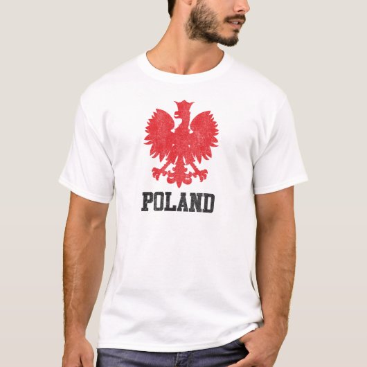 Vintages Polen T-Shirt (Vorderseite)