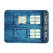 Vintages Polizeitelefon Öffentliche Anrufe Magnet (Horizontal)