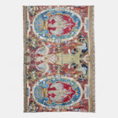 Vintages polnisches Tapastry MoJo Küchen-Tuch Geschirrtuch (Vertikal)