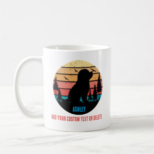 Vintages Poodle Retro Sun Cooler Hund Lover Kaffeetasse