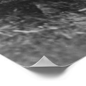 Vintages Portrait eines nativen Amerikanischen Ure Poster (Ecke)