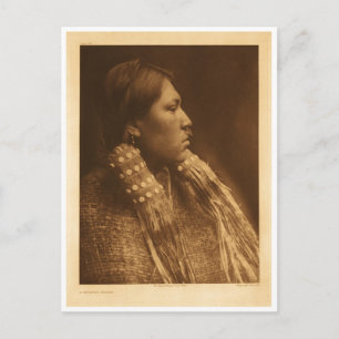 Vintages Portrait eines nativen Amerikanischen Ure Postkarte