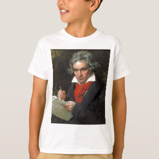 Vintages Porträt des Komponisten, Ludwig von T-Shirt