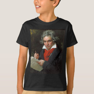 Vintages Porträt des Komponisten, Ludwig von T-Shirt