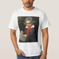 Vintages Porträt des Komponisten, Ludwig von