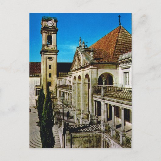 Vintages Portugal, Coimbra, Universität Postkarte (Vorderseite)