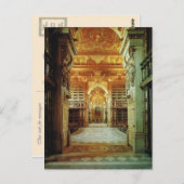 Vintages Portugal, Coimbra, Universitätsbibliothek Postkarte (Vorne/Hinten)