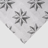 Vintages Portugiesisch Azulejos Star Gray Decoupag Seidenpapier (Ausschnitt)