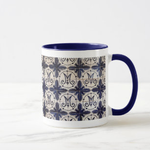 Vintages portugiesisches azulejo tasse