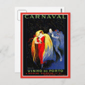 Vintages Porzellan von Leonetto Cappiello Postkarte (Vorne/Hinten)