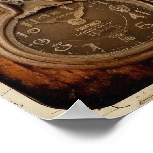 Vintages Poster (Ecke)