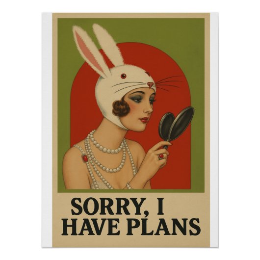 Vintages Poster (Vorderseite)