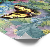 Vintages Poster "Beautiful Butterflies" (Ecke)