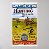 Vintages Poster der britischen Eisenbahn (Vorne)