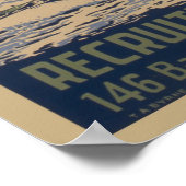 Vintages Poster der Küstenwache (Ecke)