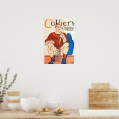 Vintages Poster des Collier's Magazine 1909, LaCro (Küche)