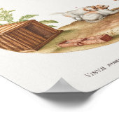 Vintages Poster für Jungtiere (Ecke)