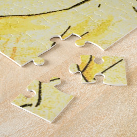 Vintages Poster für Theateraufführungen Puzzle (Seite)