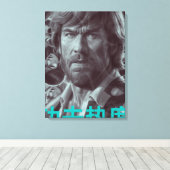 Vintages Poster & Leinwand Kung-Fu Heat (Insitu (Holzboden))