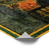 Vintages Poster vom 4. Juli (Ecke)