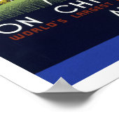 Vintages Poster von 1939, Chicagos Buckingham Foun (Ecke)