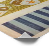 Vintages Poster "Watch Your Step" (Ecke)