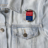 Vintages Postfach Button (Beispiel)