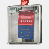 Vintages Postfach Ornament Aus Metall (Links)