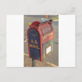 Vintages Postfach Postkarte (Vorderseite)