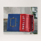 Vintages Postfach Puzzle (Horizontal)