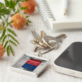 Vintages Postfach Schlüsselanhänger (Seite)