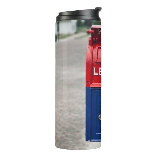 Vintages Postfach Thermosbecher (Nach links gedreht)