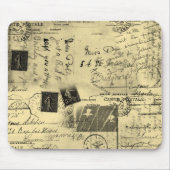 Vintages Postkartenmousepad Mousepad (Vorne)