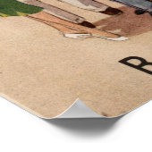 Vintages Potsdam-Poster Poster (Ecke)