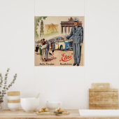 Vintages Potsdam-Poster Poster (Küche)