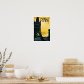 Vintages Prag (Praha) Poster (Küche)