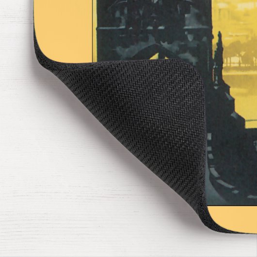 Vintages Prag (Praha) Poster Mousepad (Ecke)