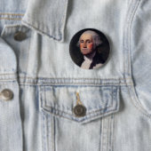 Vintages Präsident-Portrait von George Washington Button (Beispiel)