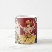 Vintages Programm für Barnum und Bailey Kaffeetasse (Mittel)