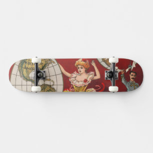 Vintages Programm für Barnum und Bailey Skateboard