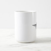 Vintages Propeller-Flugzeug-Retro altes Kaffeetasse (Mittel)