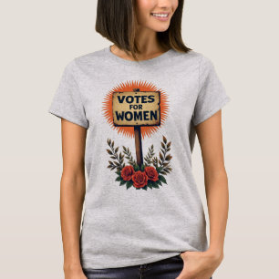 Vintages Protestzeichen für Frauen T-Shirt