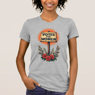 Vintages Protestzeichen für Frauen T-Shirt