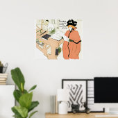 Vintages Publishing-Werbeposter Poster (Heimbüro)