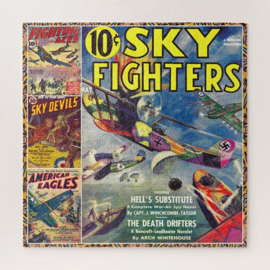 Vintages PULP-MAGAZIN-COVER ART 1930-40 Puzzle (Vertikal)