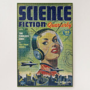 Vintages PULP-MAGAZIN-COVER ART DER 40ER Puzzle