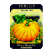 Vintages Pumpkin Seeds Packet - Magnet (Vertikal)