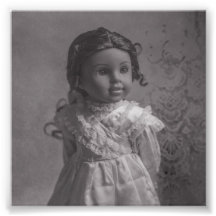 Vintages Puppensortrait - Tiana