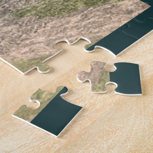 Vintages Puzzle in der Hauptstraße (Seite)